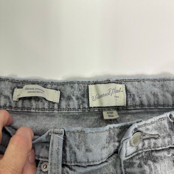 Universal Thread High-Rise Vintage Straight Acid Wash Jeans – Size 8/29R - Picture 3 of 5